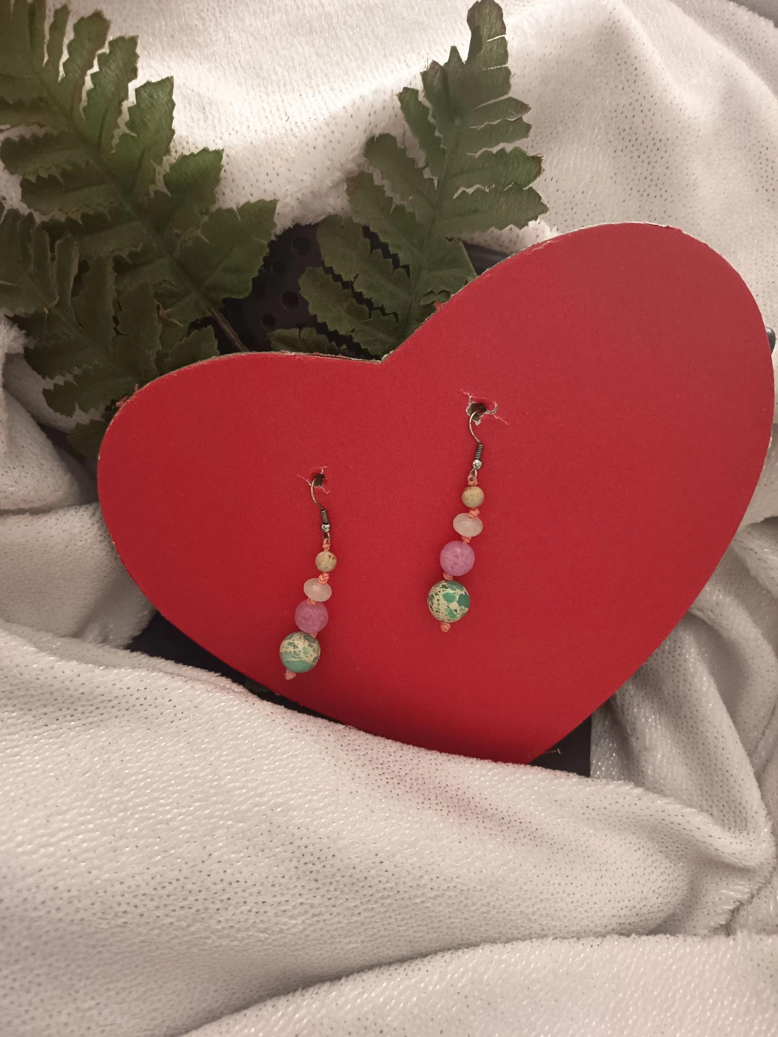 Boucles d'oreilles fantaisie 